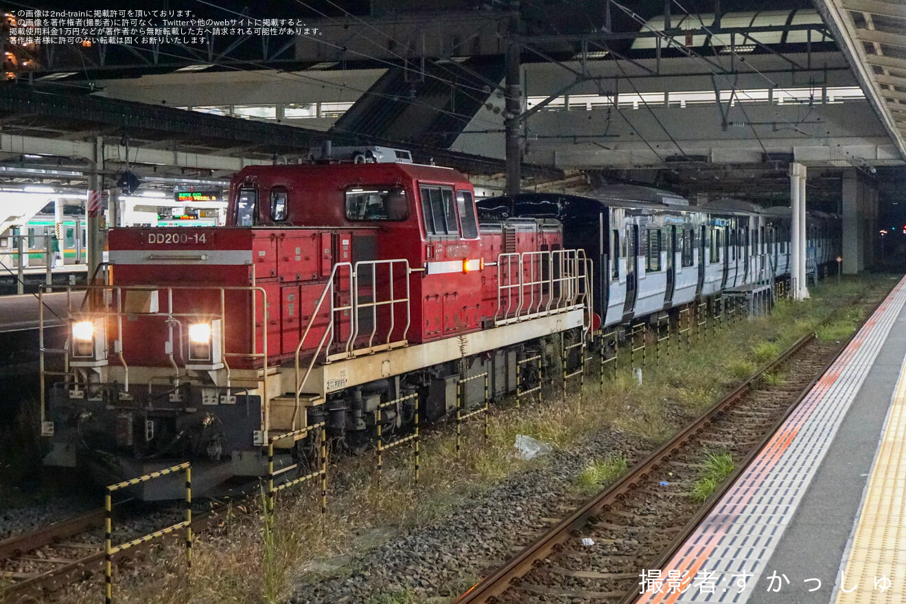 【相鉄】13000系13101F(13101×8) 海老名方5両がかしわ台へ向け輸送の拡大写真