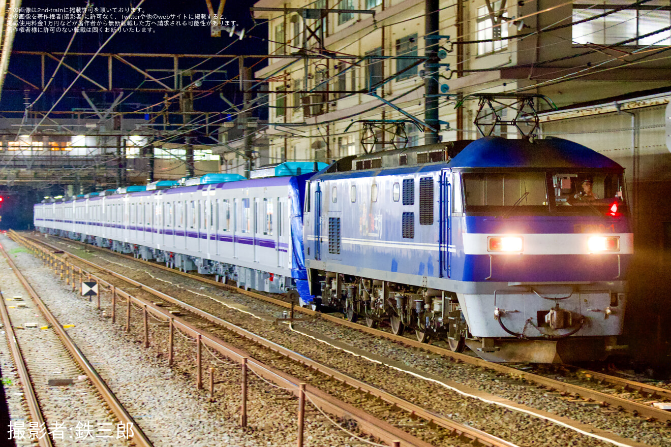 【メトロ】18000系18118F出場甲種輸送の拡大写真