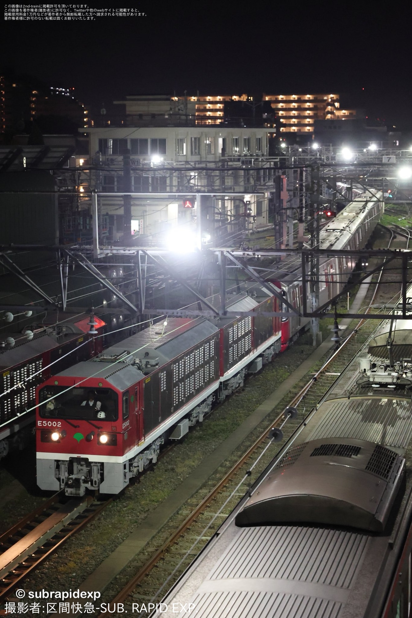【都営】12-600形12-721F 馬込車両検修場出場回送の拡大写真