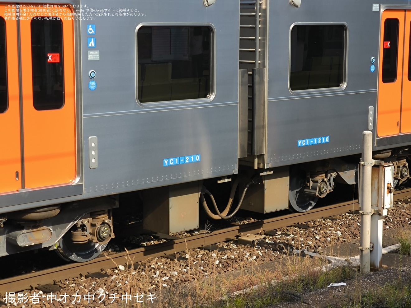 【JR九】YC1系YC1-210+YC1-1210小倉総合車両センター出場試運転の拡大写真