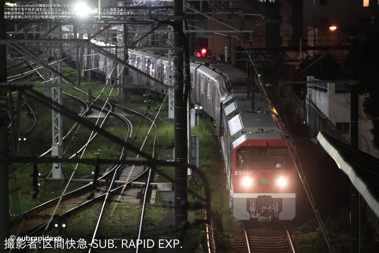 【都営】12-600形12-721F 馬込車両検修場出場回送の拡大写真