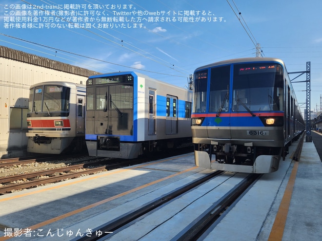 志村車両検修場で撮影された【都営】「都営フェスタ2025 in三田線」開催