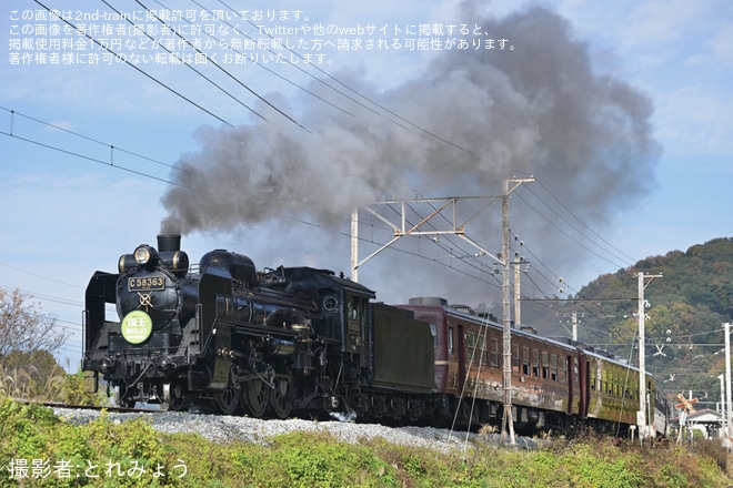 【秩鉄】「SL埼玉県民の日号」運行(2025年)