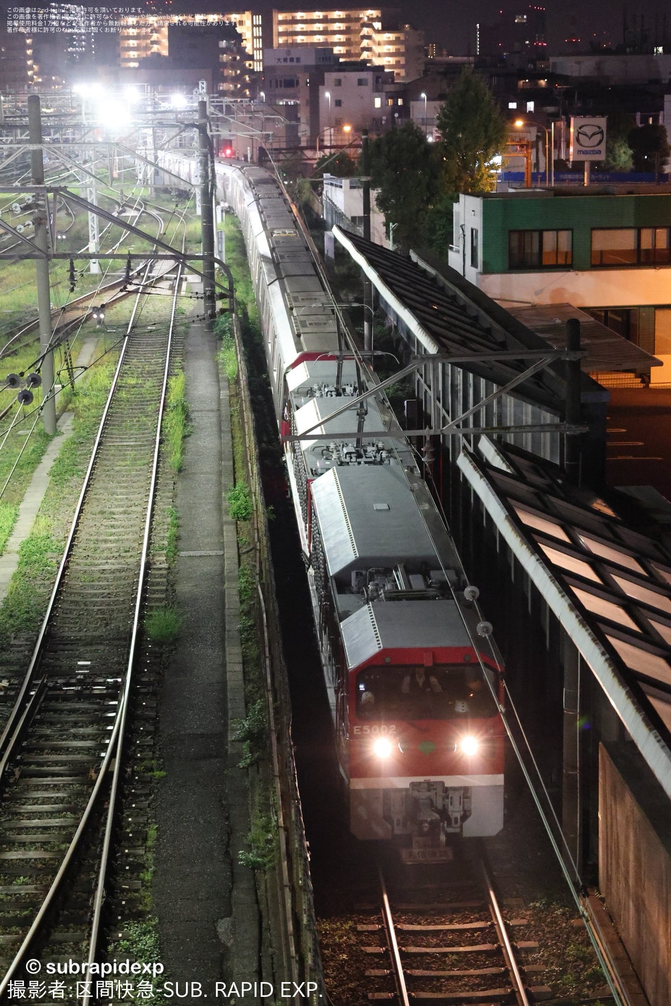 【都営】12-600形12-721F 馬込車両検修場出場回送の拡大写真