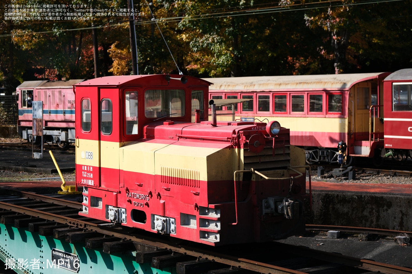 【大鐵】DB1形DB8が千頭で展示のためDD20形に牽引され回送の拡大写真