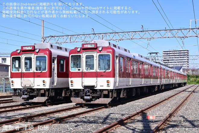 【近鉄】「さよなら8000系車両 ラスト撮影会 in 宮津車庫」開催を宮津車庫で撮影した写真