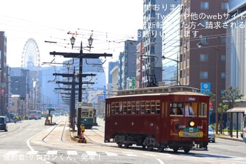 【長崎電軌】「開通記念の日」に伴い「記念電車」運行
