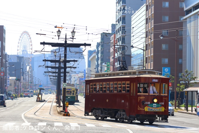 【長崎電軌】「開通記念の日」に伴い「記念電車」運行