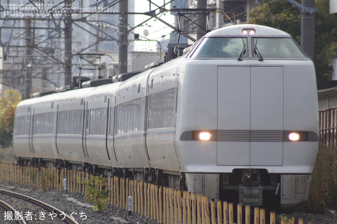 【JR西】681系W21編成疎開返却回送の拡大写真