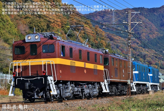 【秩鉄】貨物列車運転再開に伴う回送 (202511)（1枚目）