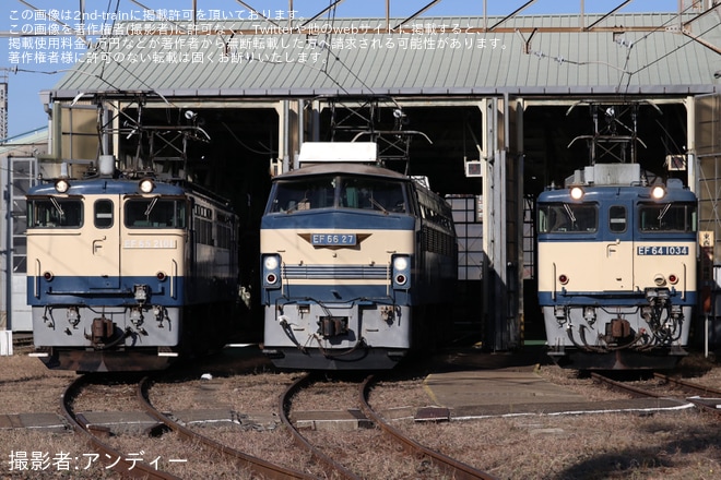 を吹田機関区で撮影した写真