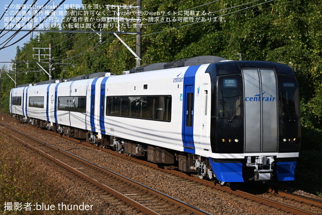 【名鉄】2000系2010F 舞木出場試運転を不明で撮影した写真