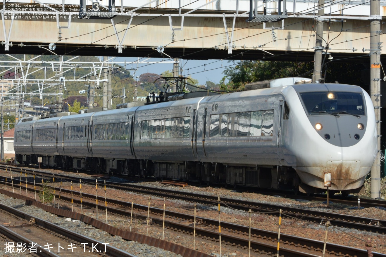 【JR西】681系2000番台W21編成宮原疎開回送の拡大写真