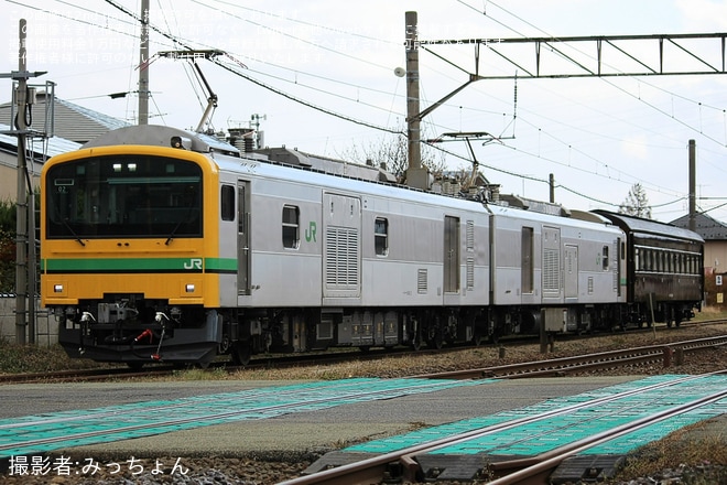 【JR東】オハ47-2246秋田総合車両センター出場配給を不明で撮影した写真