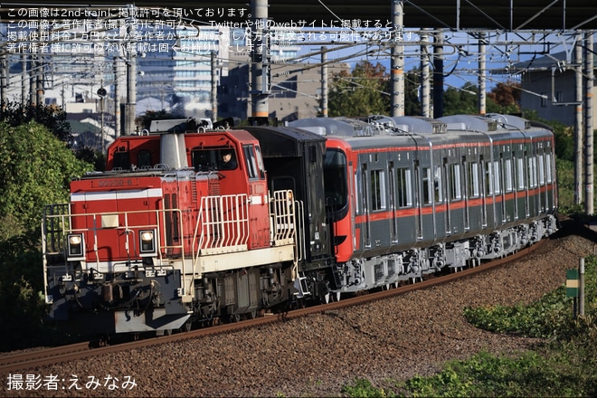 【名鉄】9500系9526F甲種輸送（1枚目）