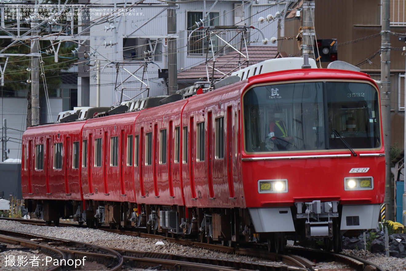【名鉄】3500系3532F舞木検査場出場試運転 (202511)の拡大写真