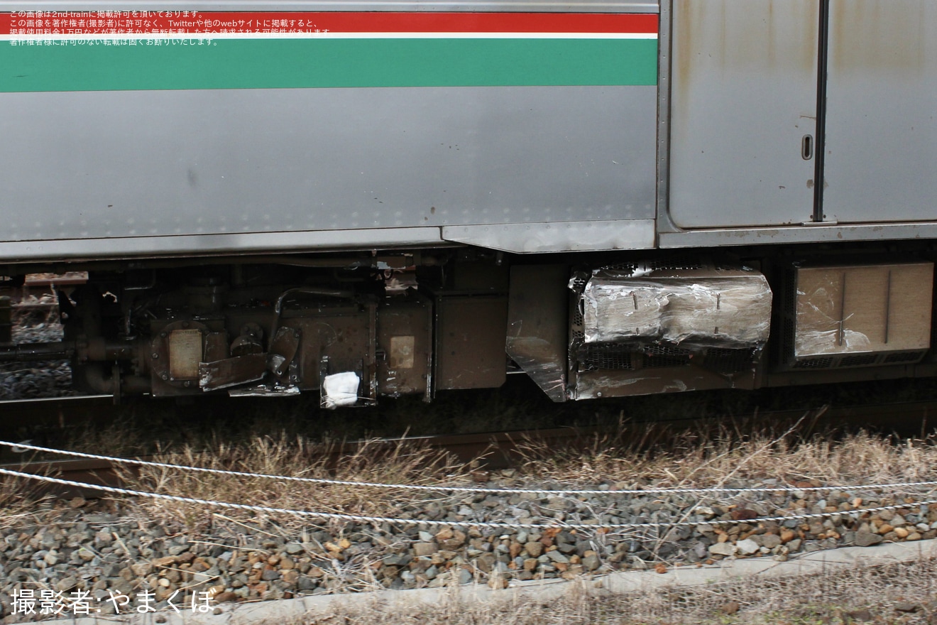 【JR東】701系F2-22編成が郡山総合車両センターへ緊急入場の拡大写真