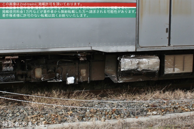 【JR東】701系F2-22編成が郡山総合車両センターへ緊急入場