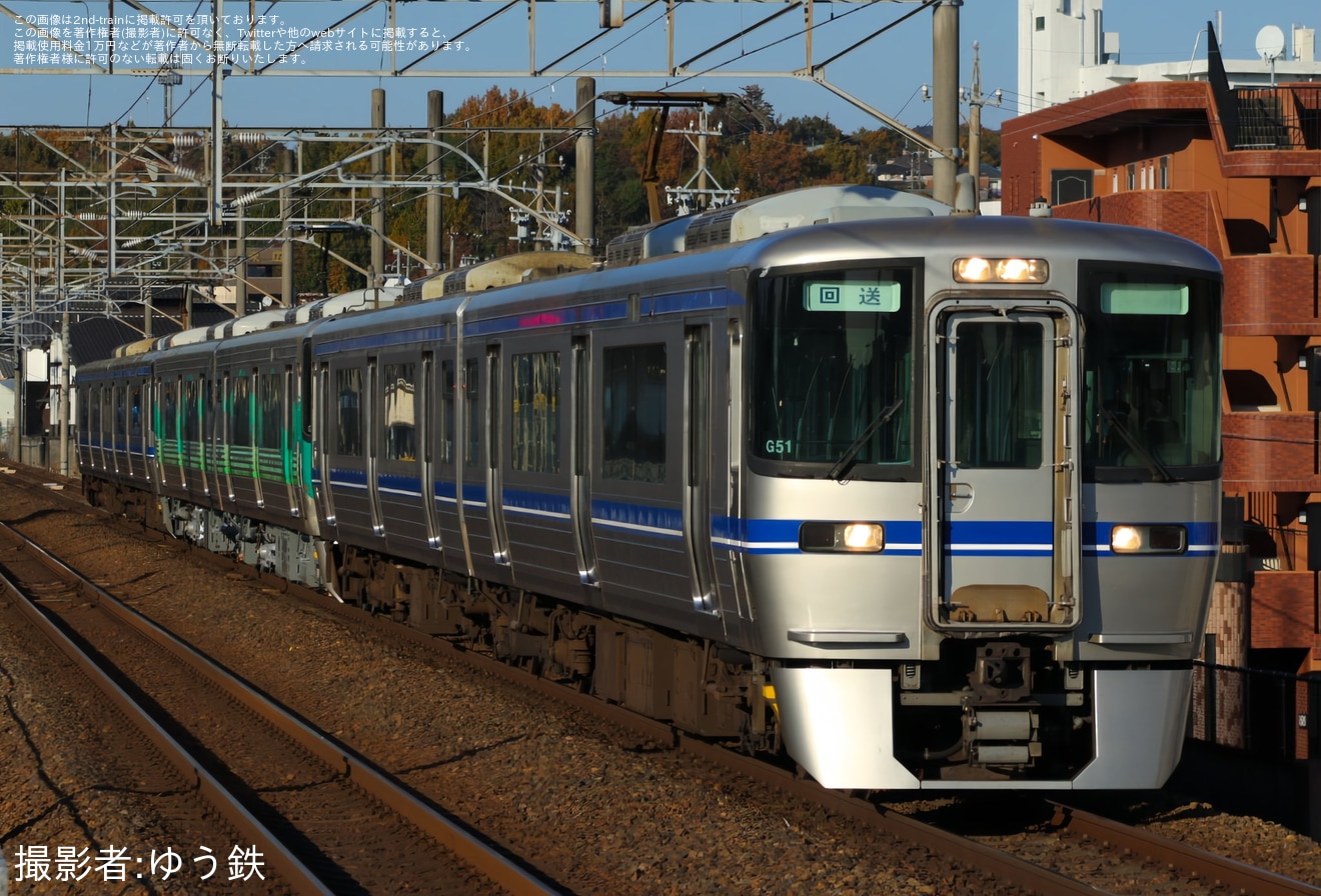 【愛環】2000系G32編成が名古屋工場出場試運転(202511)の拡大写真