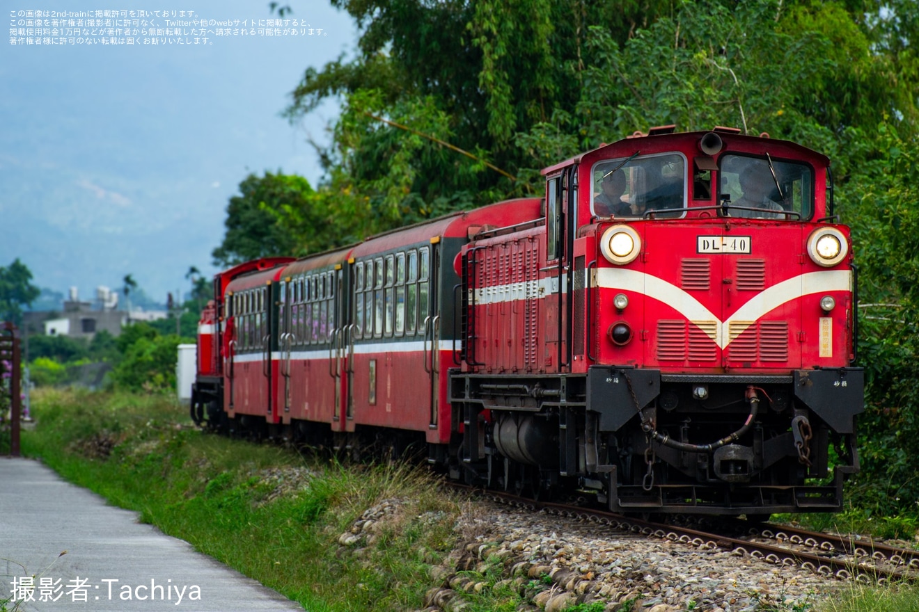 【阿里山】DL31が廃車のため阿里山から北門へ回送の拡大写真