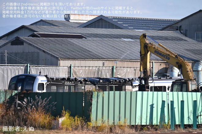 を長野総合車両センター付近で撮影した写真