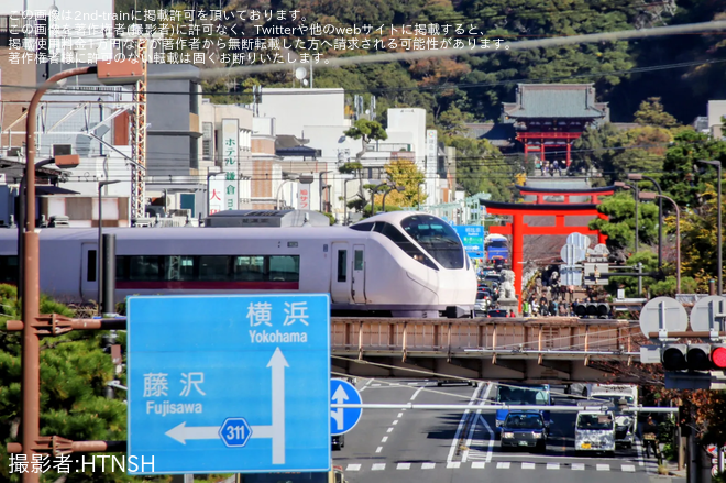 を鎌倉～逗子間で撮影した写真