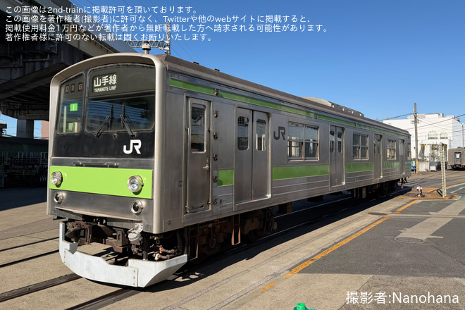 を大宮総合車両センターで撮影した写真