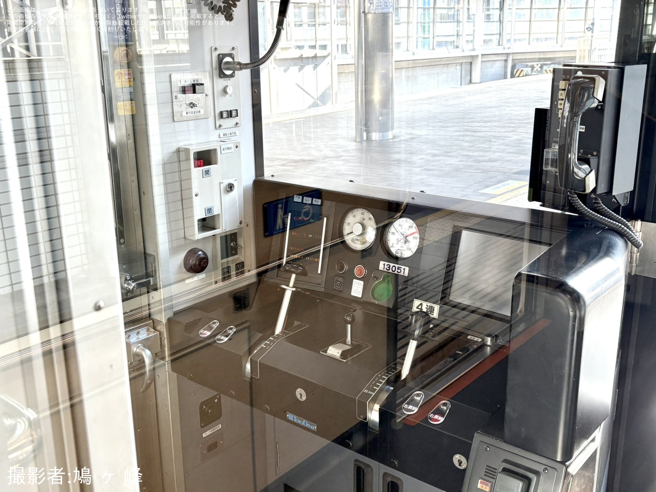 【京阪】13000系13001Fが車体側面カメラが取り付けられた本線ワンマン運転対応の姿になり運用に復帰の拡大写真