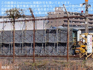 JR西】サロンカーなにわで使用されていたスロフ14-704が解体中、DE10