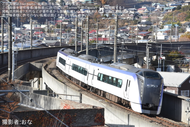 【JR東】臨時特急「すわ湖鉄道フェスタ号」を運行(2025年)を不明で撮影した写真