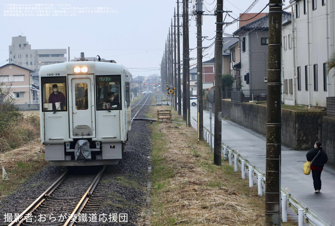 【ひたちなか】キハ100-39が運用されるの拡大写真