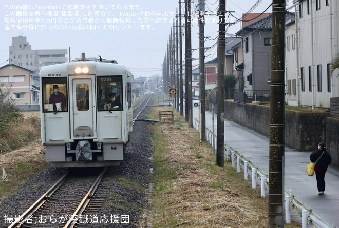 【ひたちなか】キハ100-39が運用される