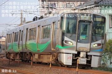 【あい鉄】 521系AK19編成吹田総合車両所入場回送