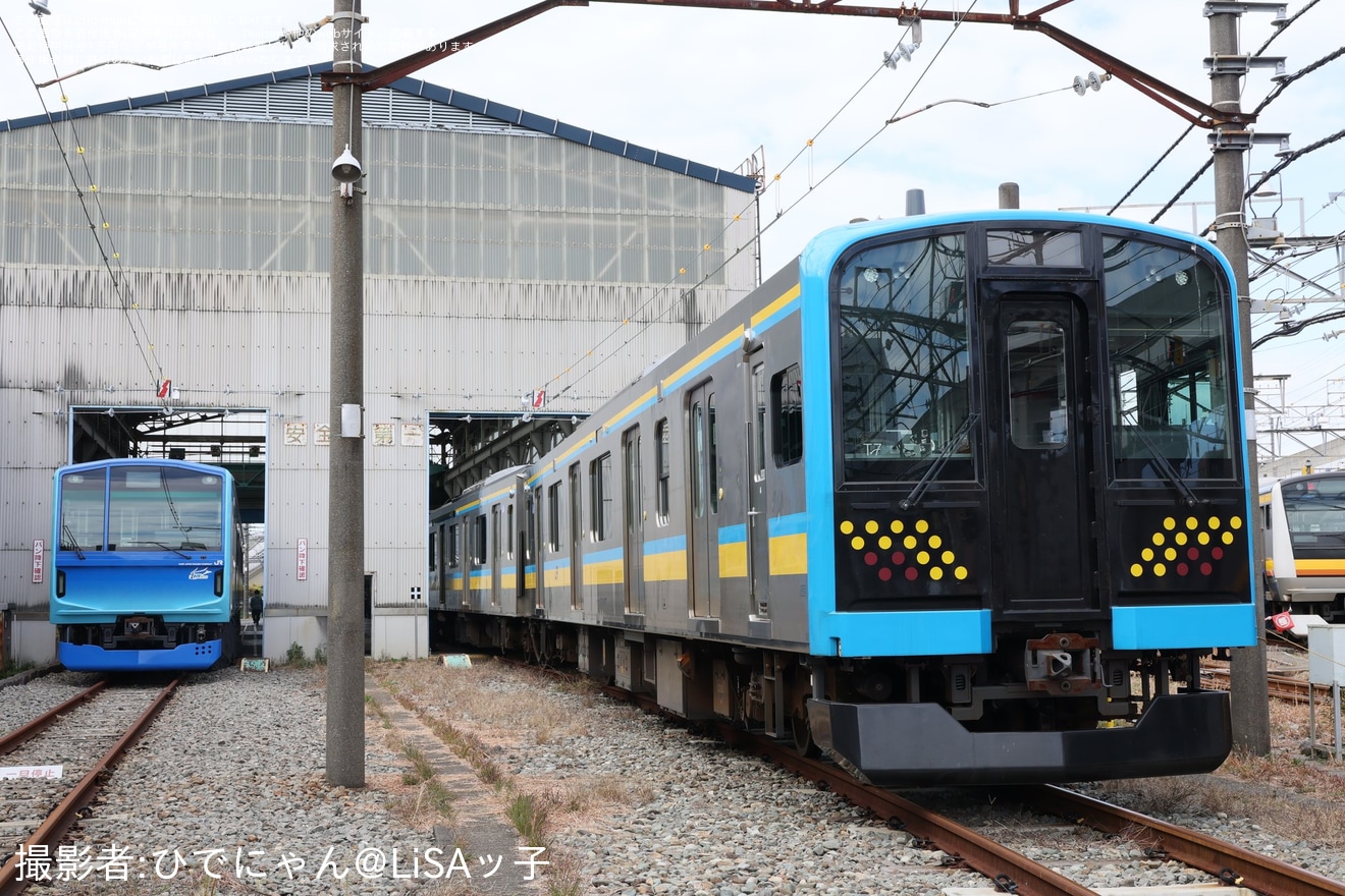 【JR東】「南武線E233系8000番台・8500番台撮影会 in 鎌倉車両センター中原支所」開催の拡大写真