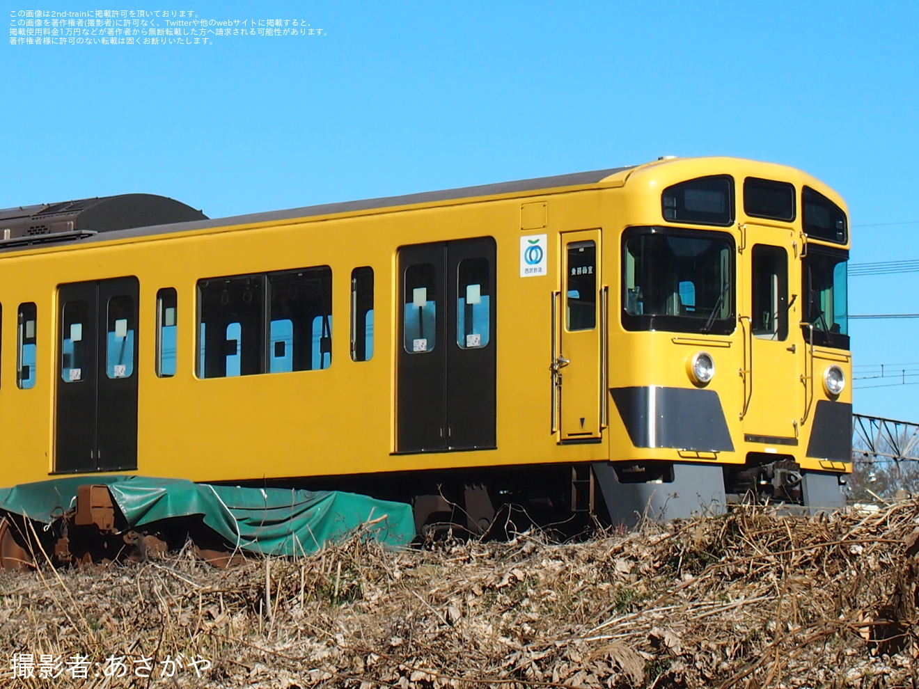 【西武】2000系2085Fの一部の部品が撤去されるの拡大写真