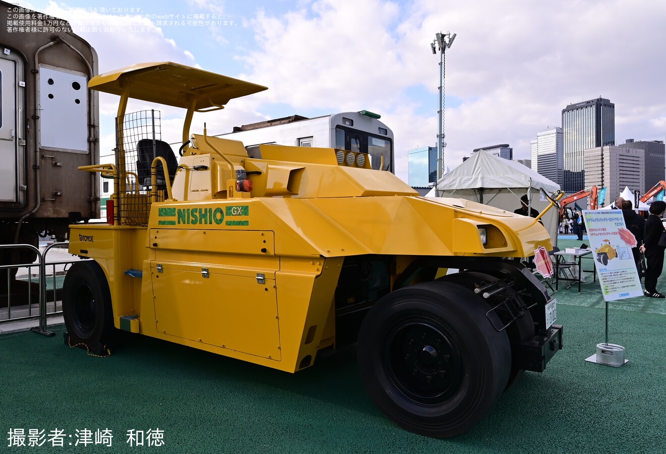 【大阪メトロ】20系2606号車がミライ建築ランドで展示の拡大写真