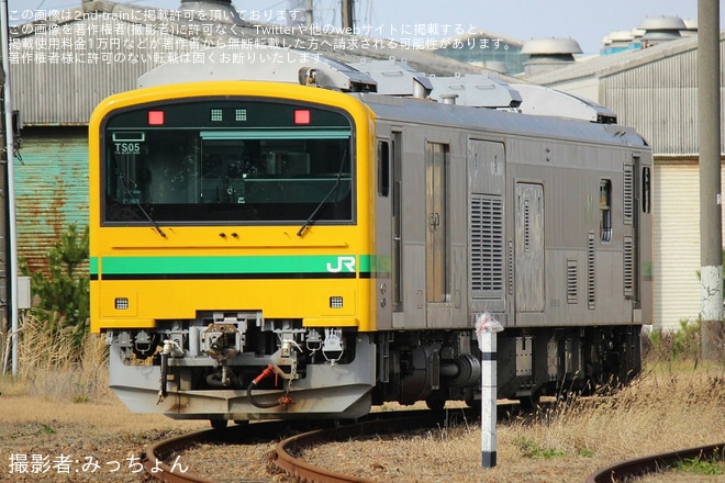 【JR東】GV-E197-105が秋田総合車両センターへ入場のため回送