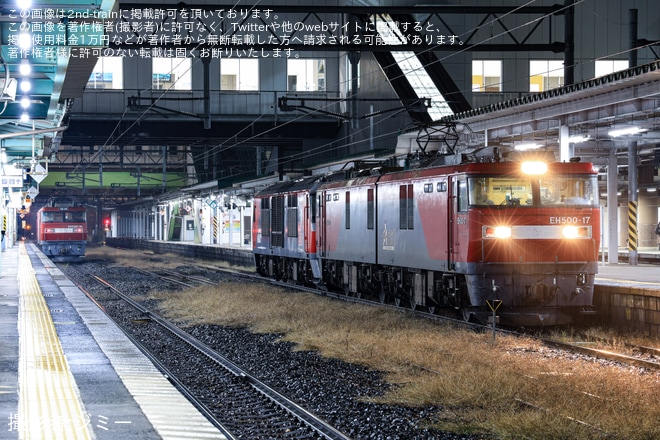 【JR貨】DF200-206が苗穂車両所へ入場のため回送を不明で撮影した写真