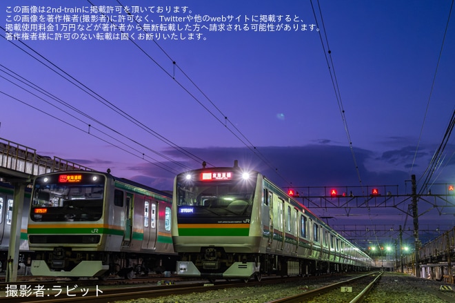 を国府津車両センターで撮影した写真