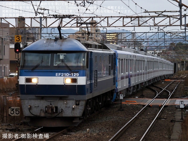 【メトロ】18000系18119F出場甲種輸送を不明で撮影した写真