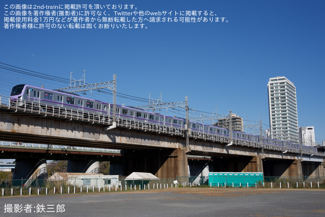 を二子玉川～二子新地間で撮影した写真