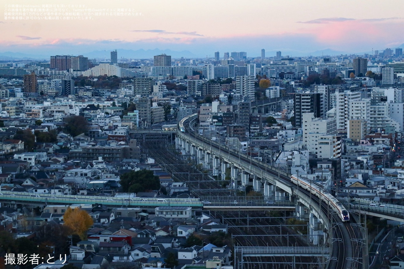 【JR東】E3系L68編成が単独で東京まで入線の拡大写真