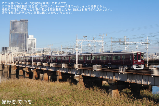【阪急】2000系2001Fが営業運転開始を十三～中津間で撮影した写真