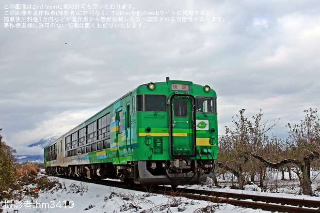 【JR東】臨時快速「ストーブ五所川原号」を運行(202512)を不明で撮影した写真