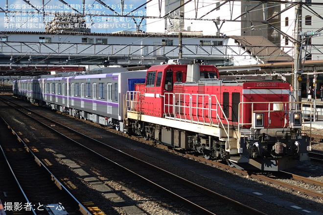 【メトロ】18000系18119F出場甲種輸送を八王子駅で撮影した写真