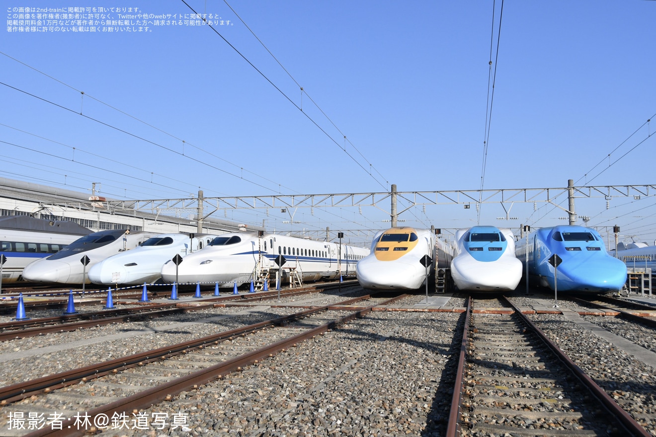 【JR西】「ついに集結!!『ONE PIECE 新幹線』3編成車両展示会」参加ツアー開催の拡大写真