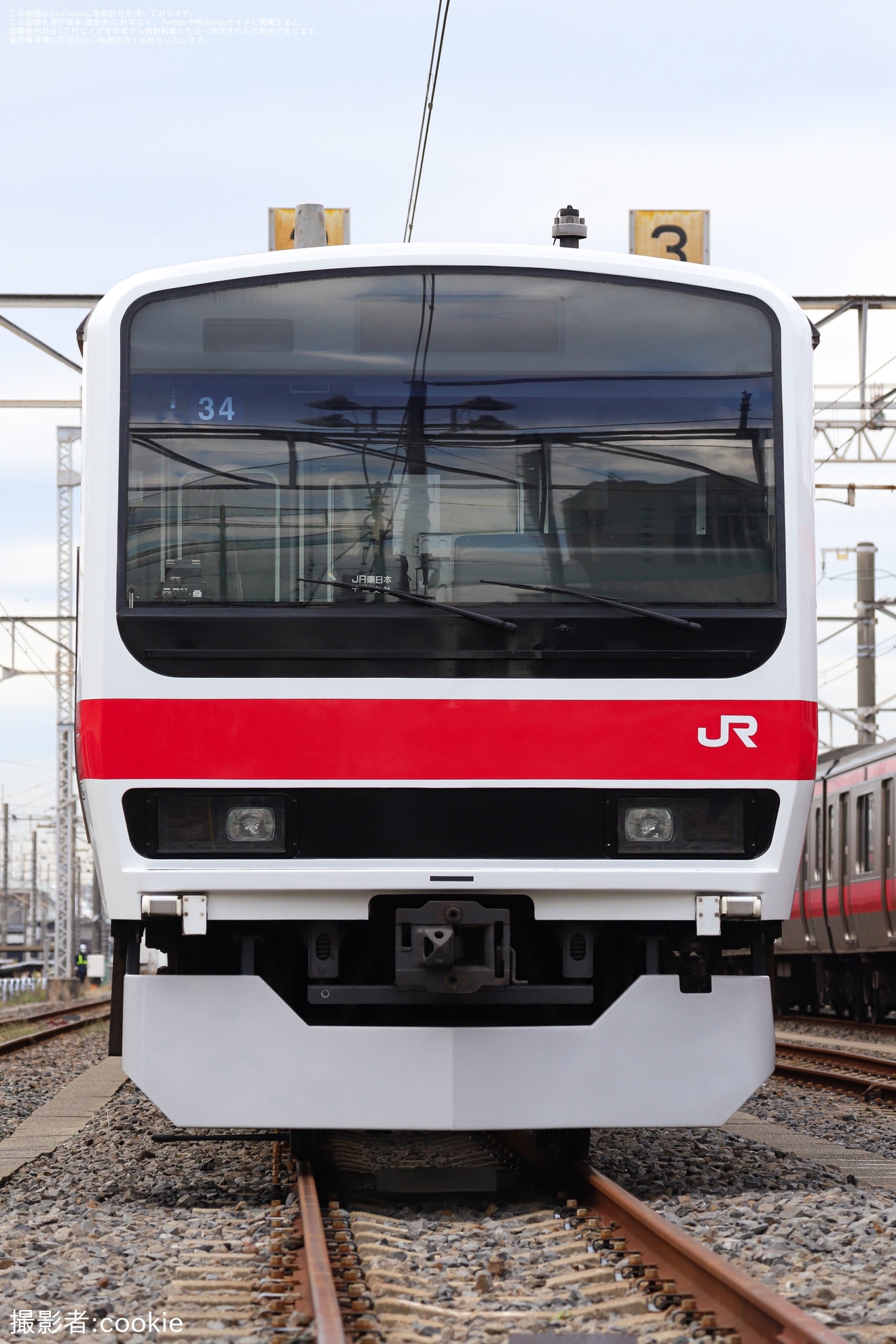 【JR東】京葉車両センター「京葉線209系撮影会」開催の拡大写真