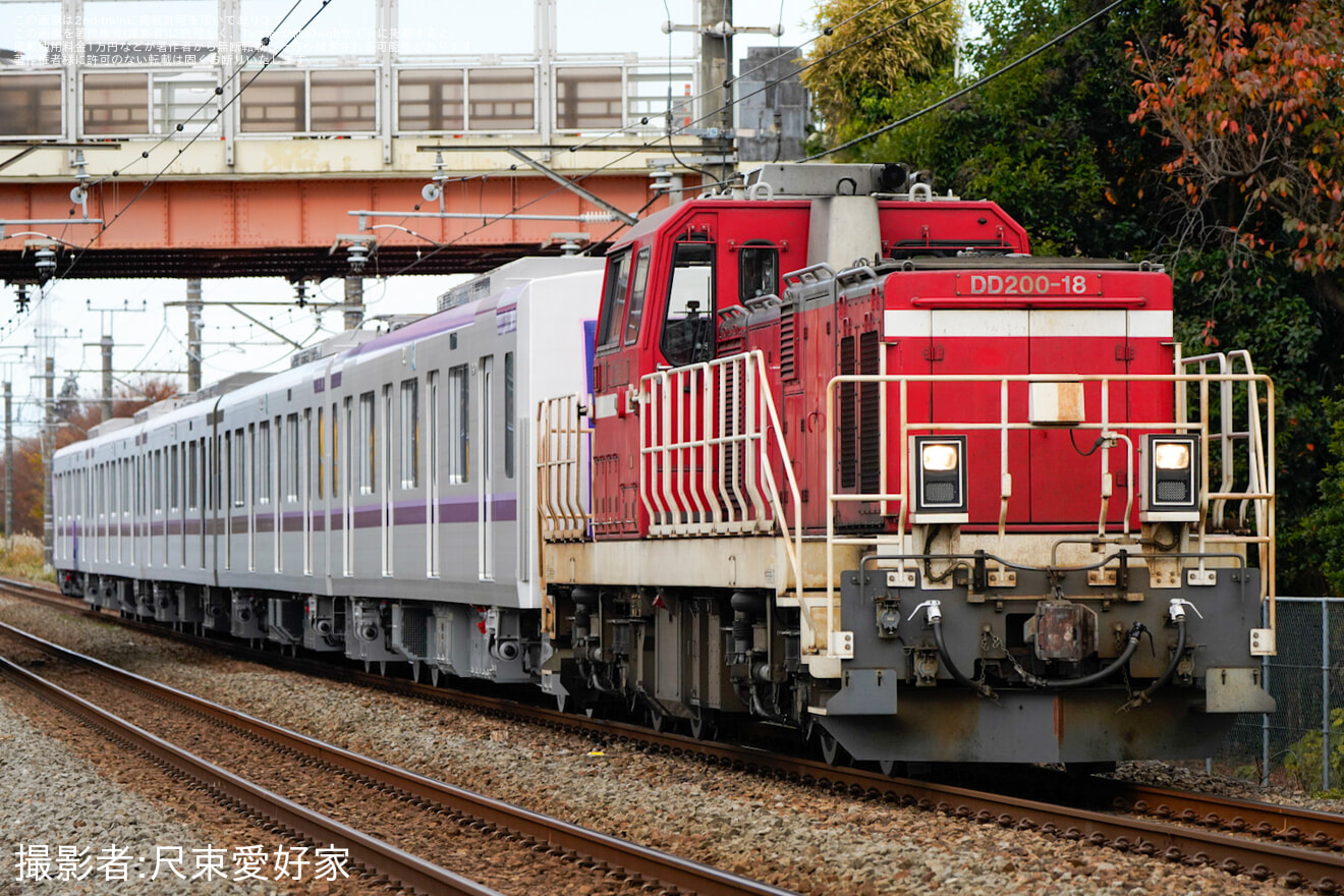 【メトロ】18000系18119F出場甲種輸送の拡大写真