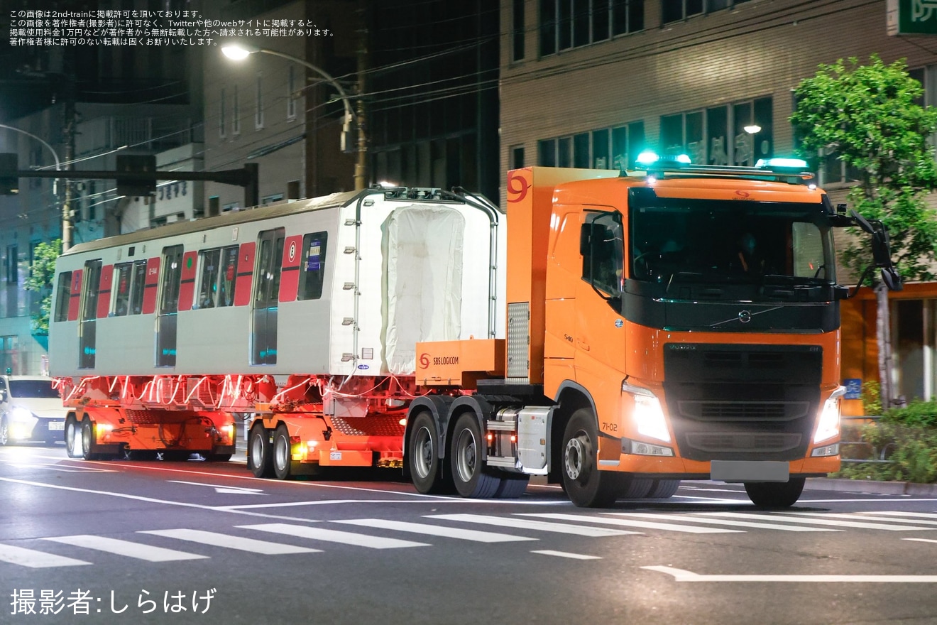 【都営】12-600形12-941F搬入陸送の拡大写真