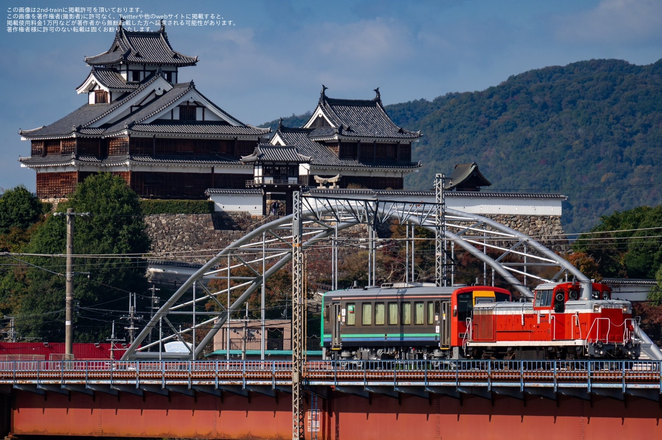 【JR西】キハ120形キハ120-347後藤総合車両所本所出場配給の拡大写真